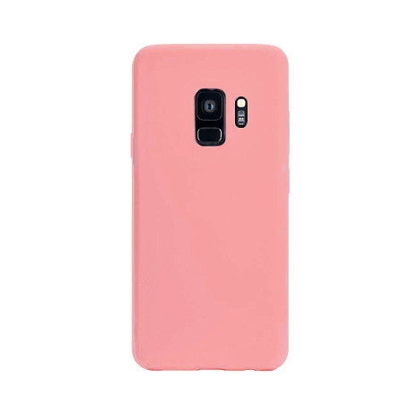 amsung Galaxy S9 hoesje siliconen - Roze -