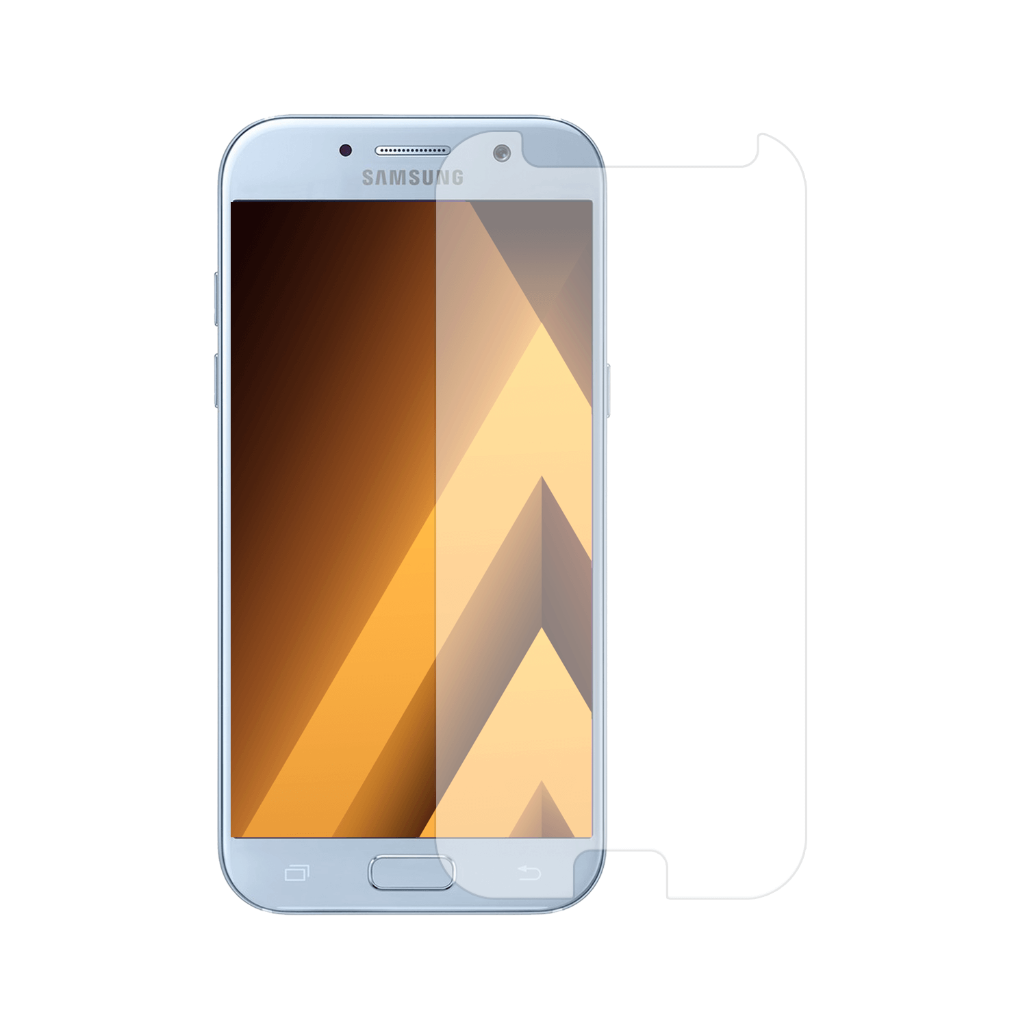Strikt Luiheid Onderstrepen Samsung Galaxy A5 2017 screenprotector - Gehard glas - Telefoonglaasje