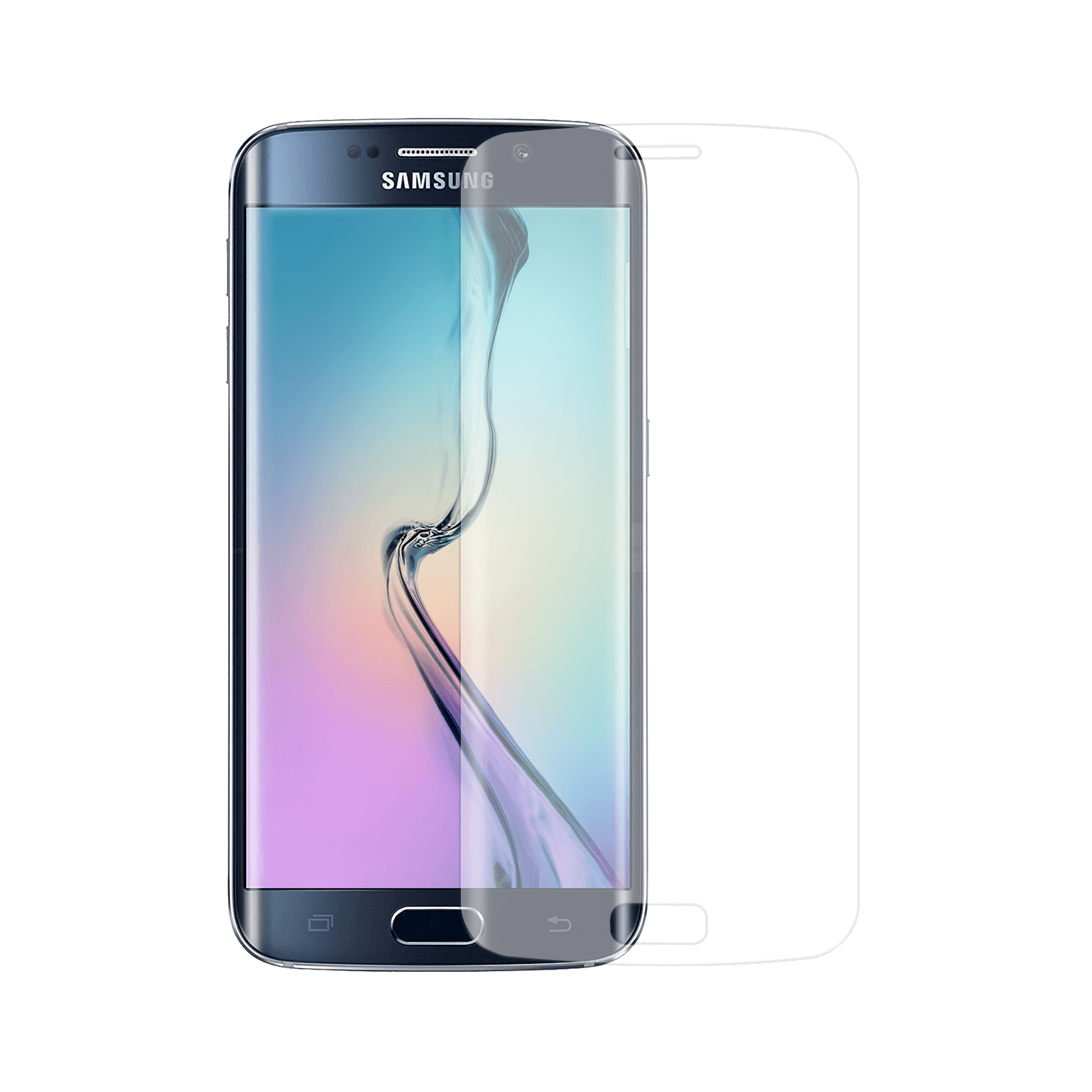 Resistent Festival Erfgenaam Samsung Galaxy S6 Edge Plus screenprotector - Gehard glas - Telefoonglaasje
