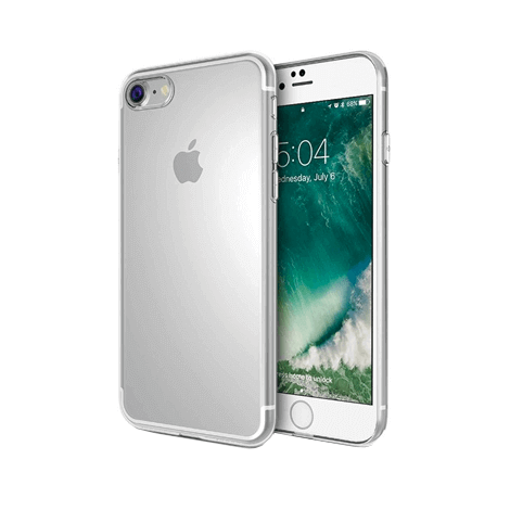 verbanning Mangel Lach iPhone 6/6s Plus hoesje tpu - Transparant - Telefoonglaasje