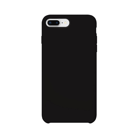 Redelijk vervolgens Sportman iPhone 8 Plus hoesje siliconen - Zwart - Telefoonglaasje