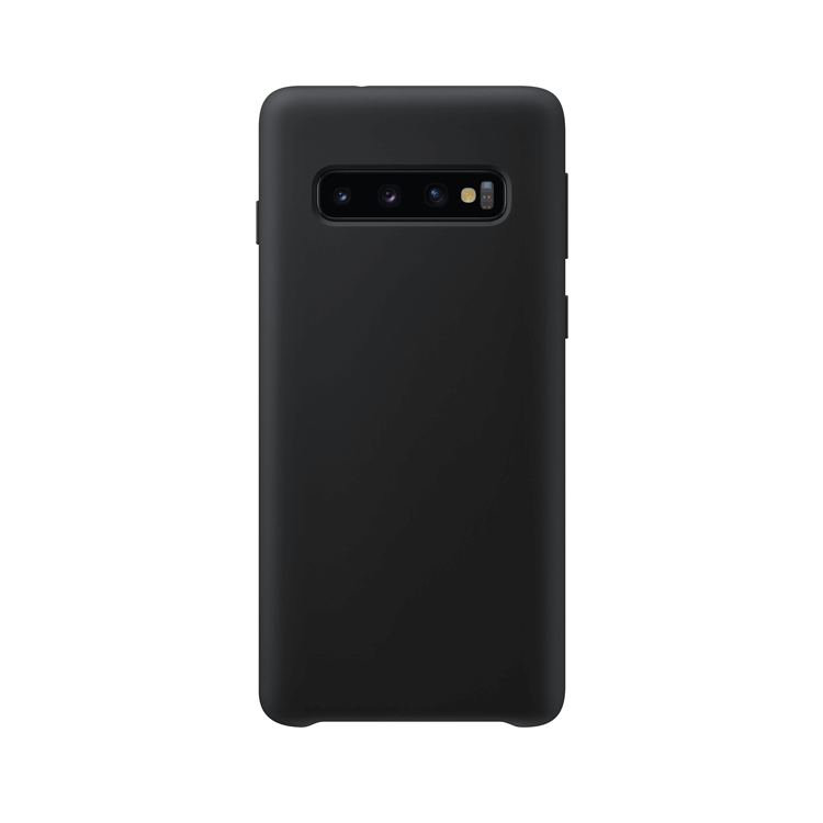 Microbe Leesbaarheid apotheek Samsung Galaxy S10 Plus hoesje siliconen - Zwart - Telefoonglaasje