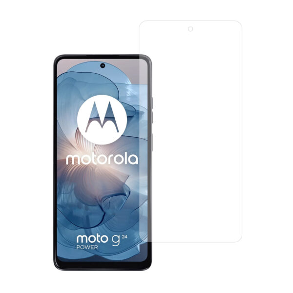 Telefoonglaasje Motorola Moto G24 Power gehard glas screenprotector standard fit