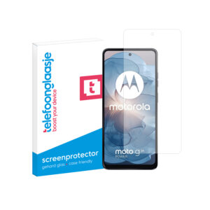 Telefoonglaasje Motorola Moto G24 Power gehard glas screenprotector standard fit met verpakking
