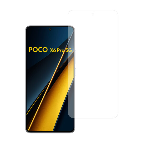 Telefoonglaasje Xiaomi Poco X6 Pro 5G gehard glas screenprotector standard fit