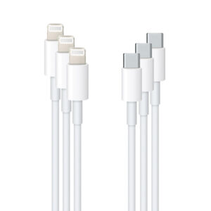 Lightning naar USB-C kabel 1 meter 3-pack