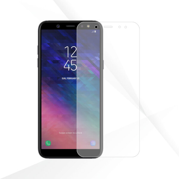 Telefoonglaasje Samsung Galaxy A6 2018 gehard glas screenprotector standard fit